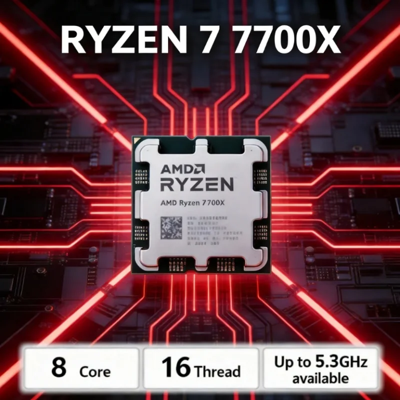 Pc Gaming Amd Ryzen 7 - AMD Ryzen 7 7700X R7 7700X