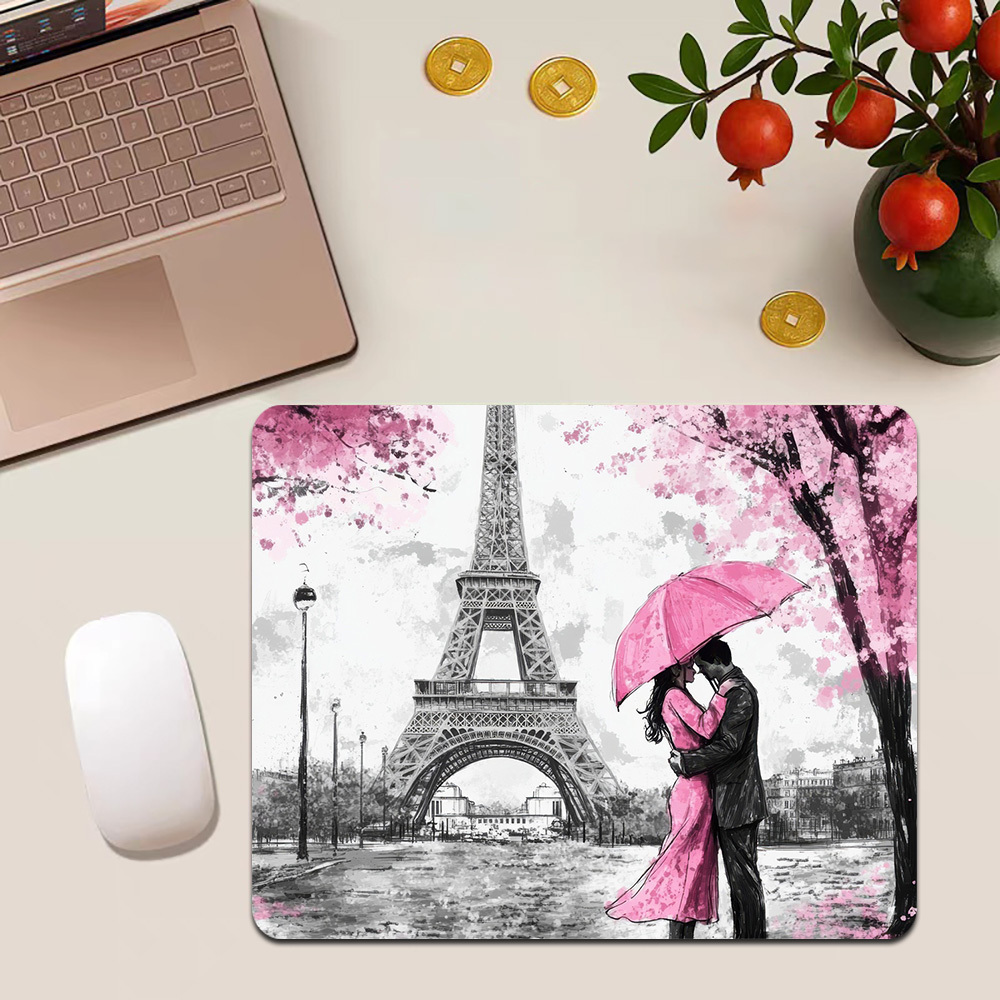 Pink Paris Umbrella Couple Des - огляд і ціна Pc Gaming Umbrella