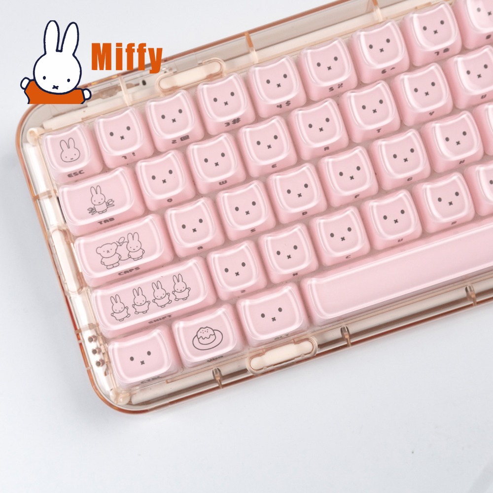 Kawaii Miffy Keycaps Cute Rabb - огляд і ціна Pc Gaming Gratis