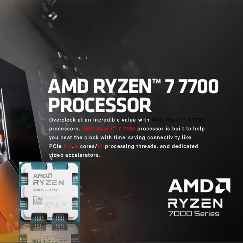 New AMD Ryzen 7 7700 Processor - огляд і ціна Pc Gaming Amd Ryzen 7