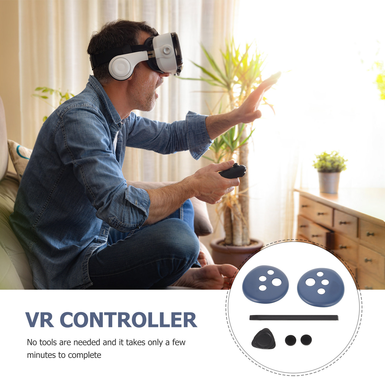 1Set Game Controller Cover Rep - огляд і ціна Pc Gaming Vr