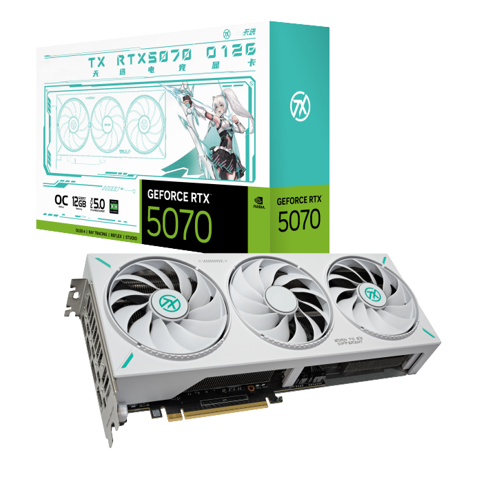 2025 TX-RTX5070-O12G GDDR7 OC  - огляд і ціна Pc Gaming Vr