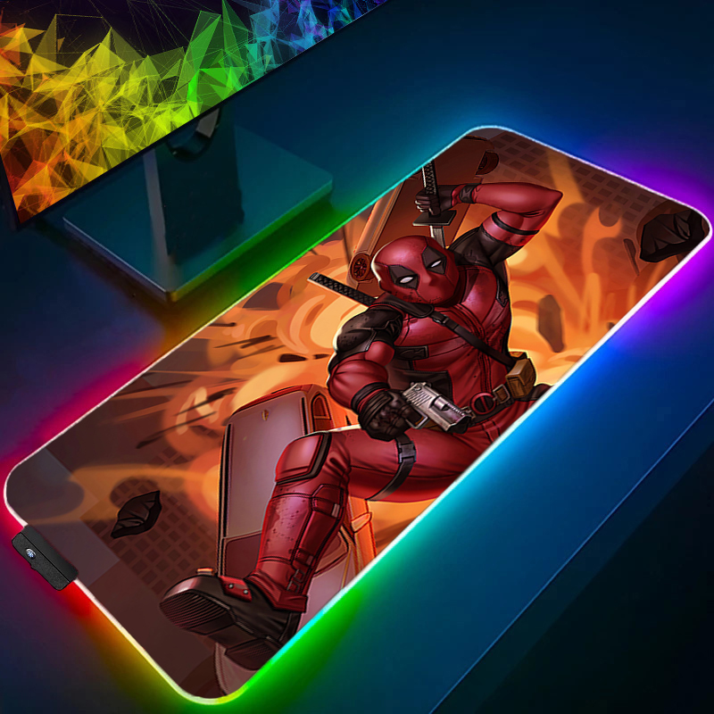 LED Mouse Pad Gaming Backlight - огляд і ціна Pc Gaming Gratis