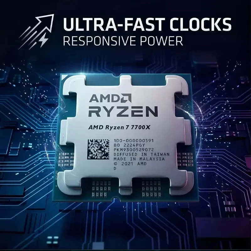 AMD Ryzen 7 7700X R7 7700X 8 C - огляд і ціна Pc Gaming Amd Ryzen 7