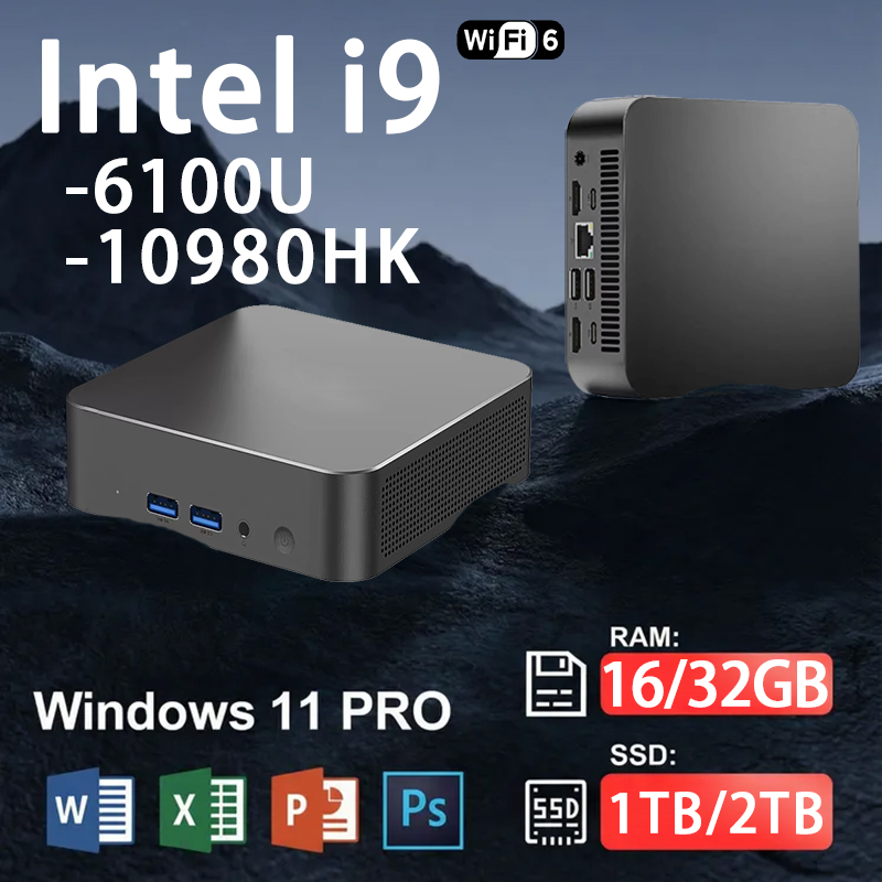Mini PC Windows 11 Intel Core  - огляд і ціна Pc Gaming Intel Core I9