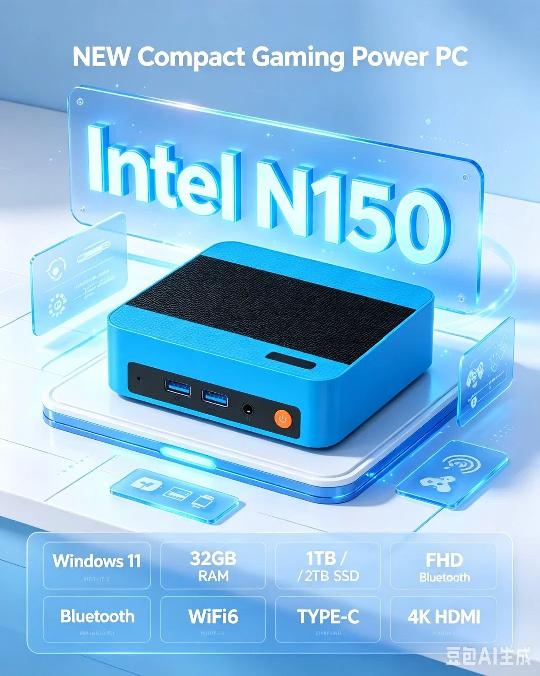 2026 Mini PC Intel Core I9 N15 - огляд і ціна Pc Gaming Intel Core I9