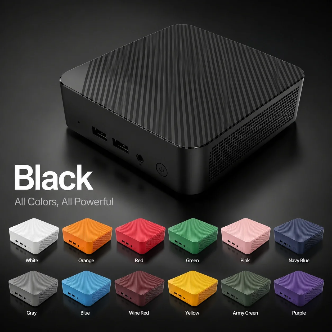 High-Performance Color Mini PC - огляд і ціна Pc Gaming Intel Core I9
