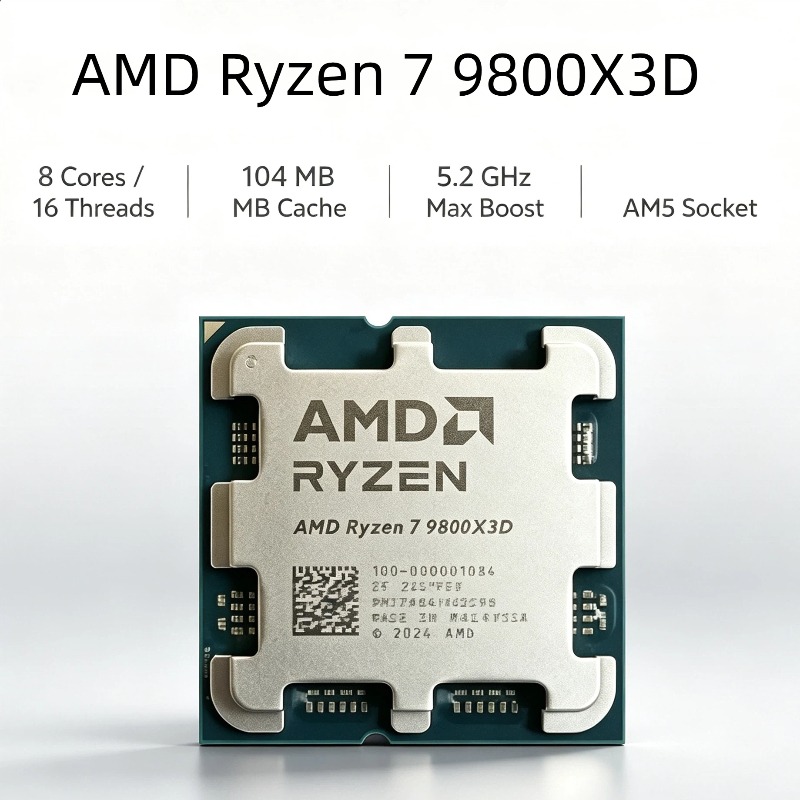 AMD Ryzen 7 9800X3D AM5 Gaming - огляд і ціна Pc Gaming Amd Ryzen 7